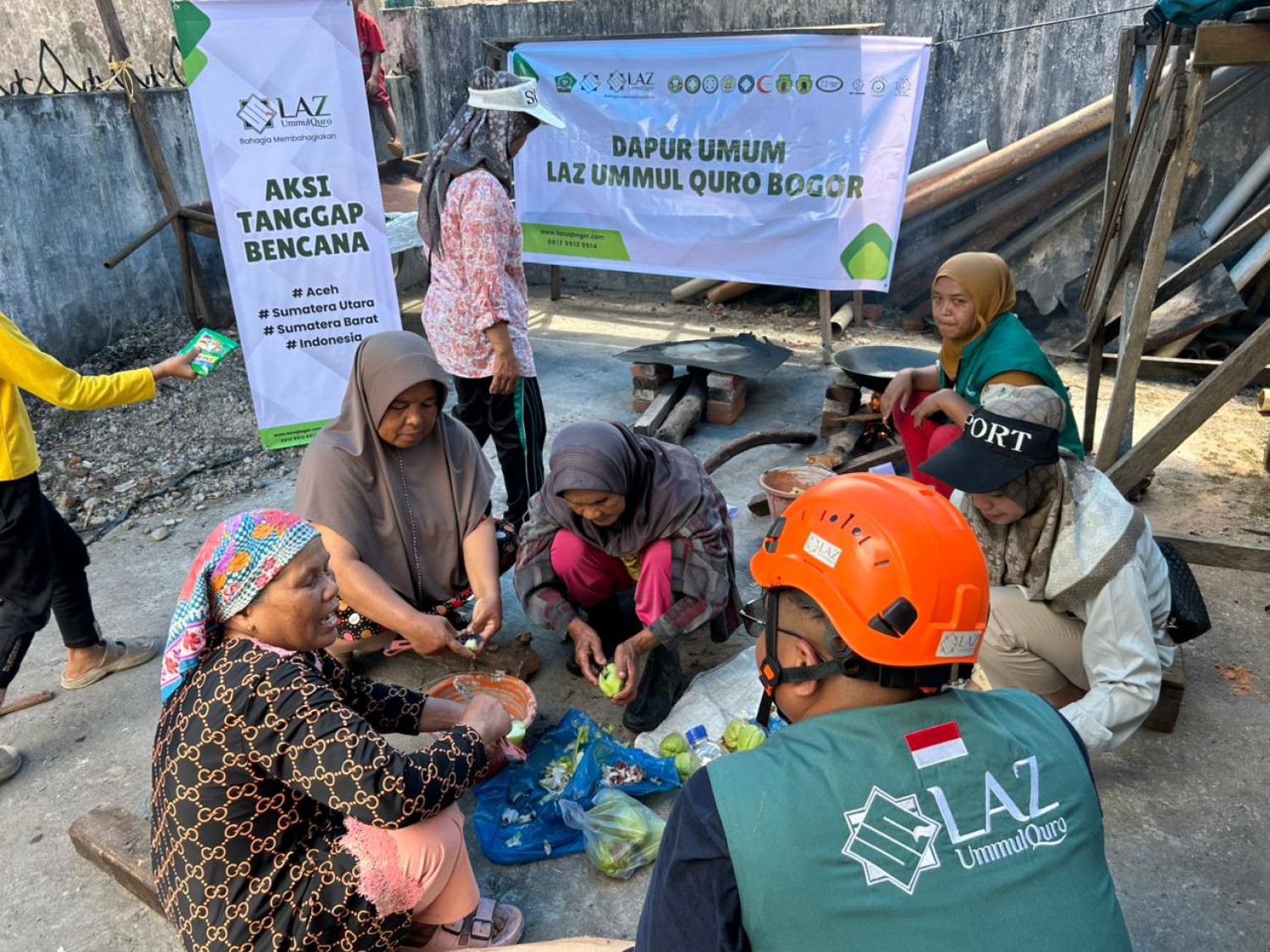 LAZ Ummul Quro Bantu Masyarakat Terdampak Bencana di Malalak, Agam, Sumatera Barat