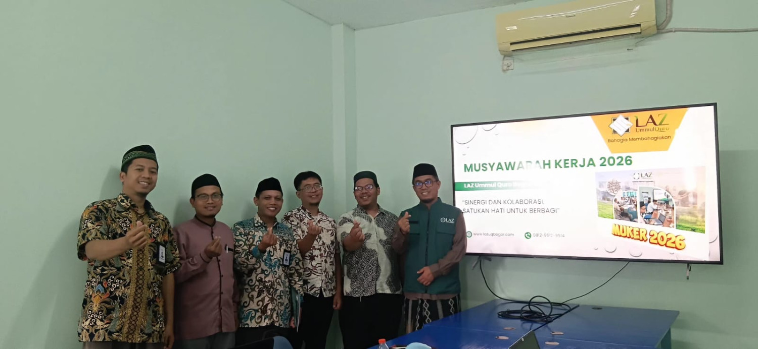 LAZ Ummul Quro Bogor Gelar Rapat Kerja 2026 Bertema “Sinergi dan Kolaborasi, Satukan Hati untuk Berbagi”