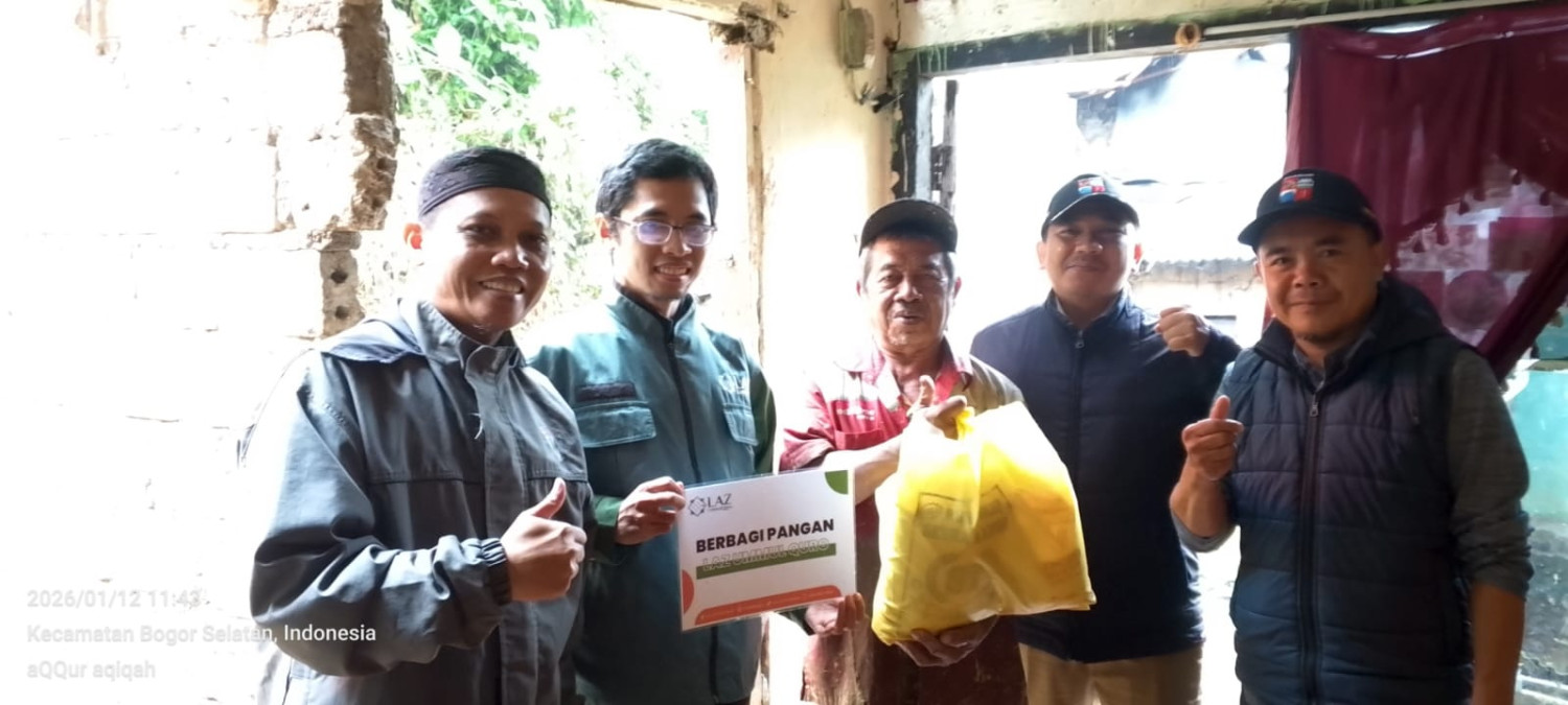 LAZ Ummul Quro Respon Tanggap Darurat Musibah Longsor di Bogor Selatan