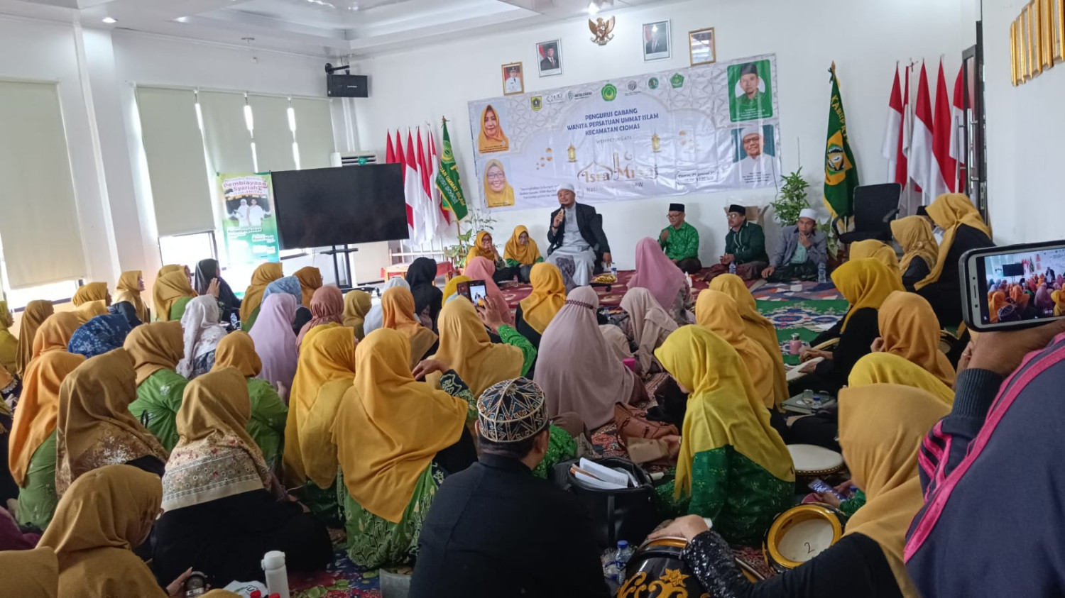 LAZ Ummul Quro Bogor dan PUI Ciomas Kolaborasi Pengajian Wanita, Perkuat Sinergi Penghimpunan dan Penyaluran